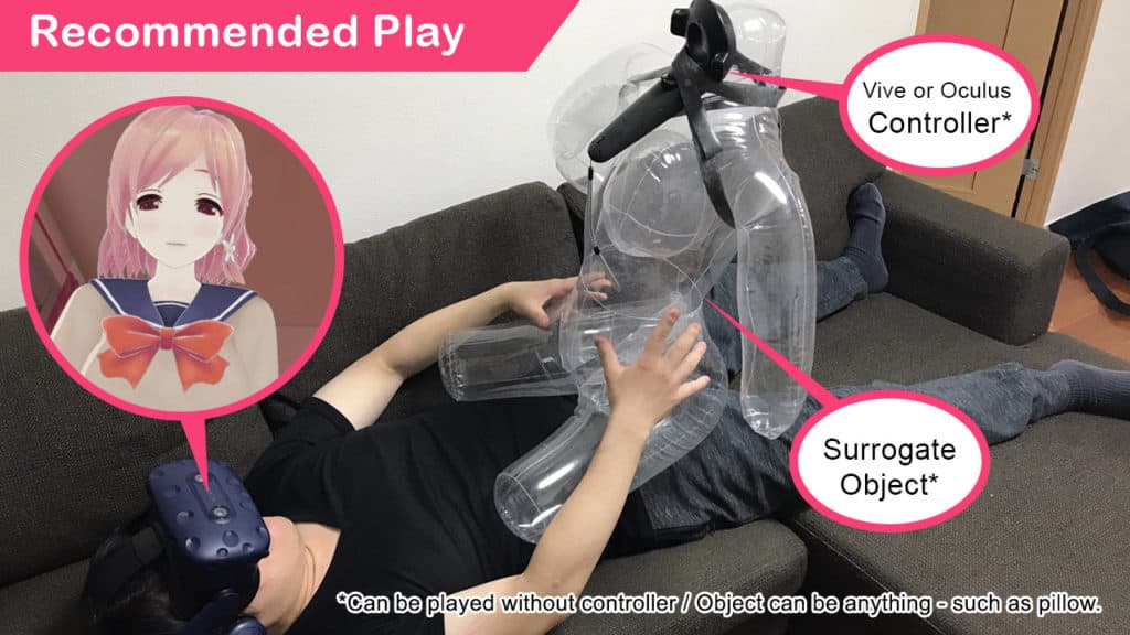 Man using sex doll to play Let's Play with Nanai