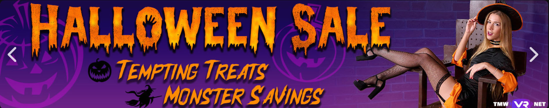 vrporn premium halloween sale 2021 image banner