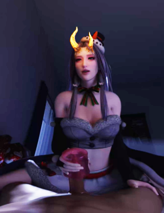 DarkDreamsVR Demon Handjob Game Image